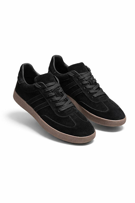 Кеды женские Hengji 8009-12 samba замшевые черные, 41, 26 см Киев - изображение 7