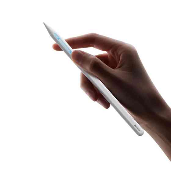 Стилус Baseus Smooth Writing PS3 Pro 360° Touch Operation Wired Charging Stylus Moon White (With Type-C*1 Cable and Tip*1) Одеса