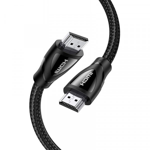 Кабель HDMI M - M, 1.0 м, V2.1 With Braid 8K@60Hz/4K@120Hz, HD140 UGREEN Чорний (80401) Київ - фото 3