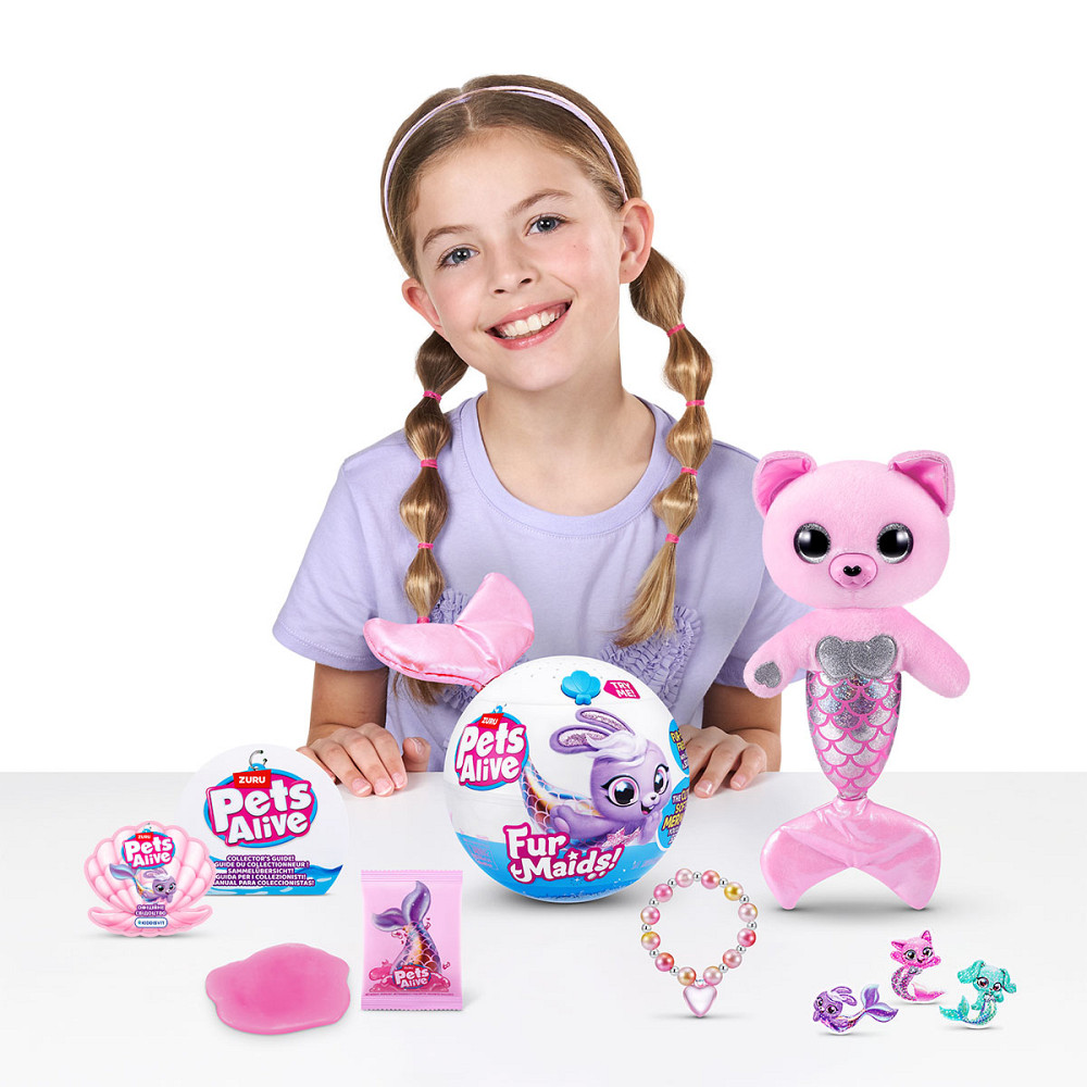 Інтерактивний ігровий набір Pets Alive серії Furmaids – Кошеня Пурл Дніпро - фото 9