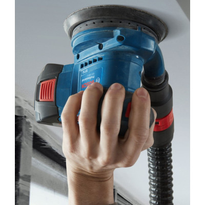 Шлифовальная машина Bosch GEX 185-LI, 18В, 125 мм, 6000-10000 об/мин (без АКБ и ЗУ) (0.601.3A5.020) Винница - изображение 7