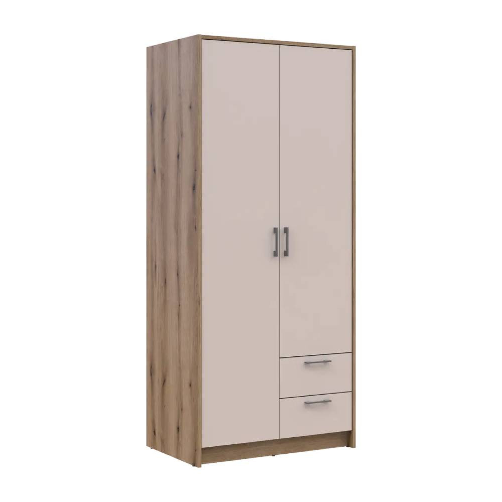 Шафа для одягу Doros Ронді Дуб Артизан/Кашемір 2ДСП 82х52х195 DRS-011660 (80737805) Дніпро - фото 7