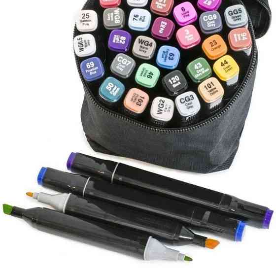 Набір маркерів з двосторонньою насадкою Touch 7751, 60 шт. Вінниця