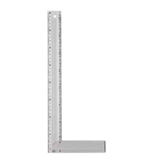 Угольник строительный алюминиевый, 400 мм INTERTOOL MT-2064 Киев