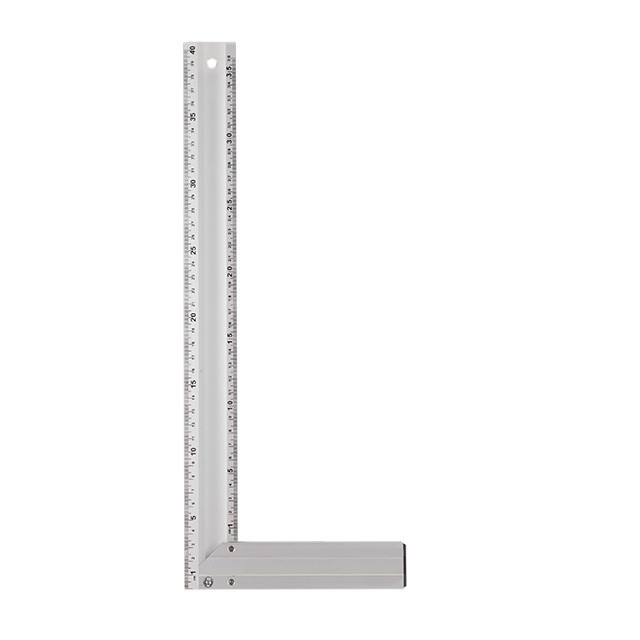 Косинець будівельний алюмінієвий, 400 мм INTERTOOL MT-2064 Київ - фото 1