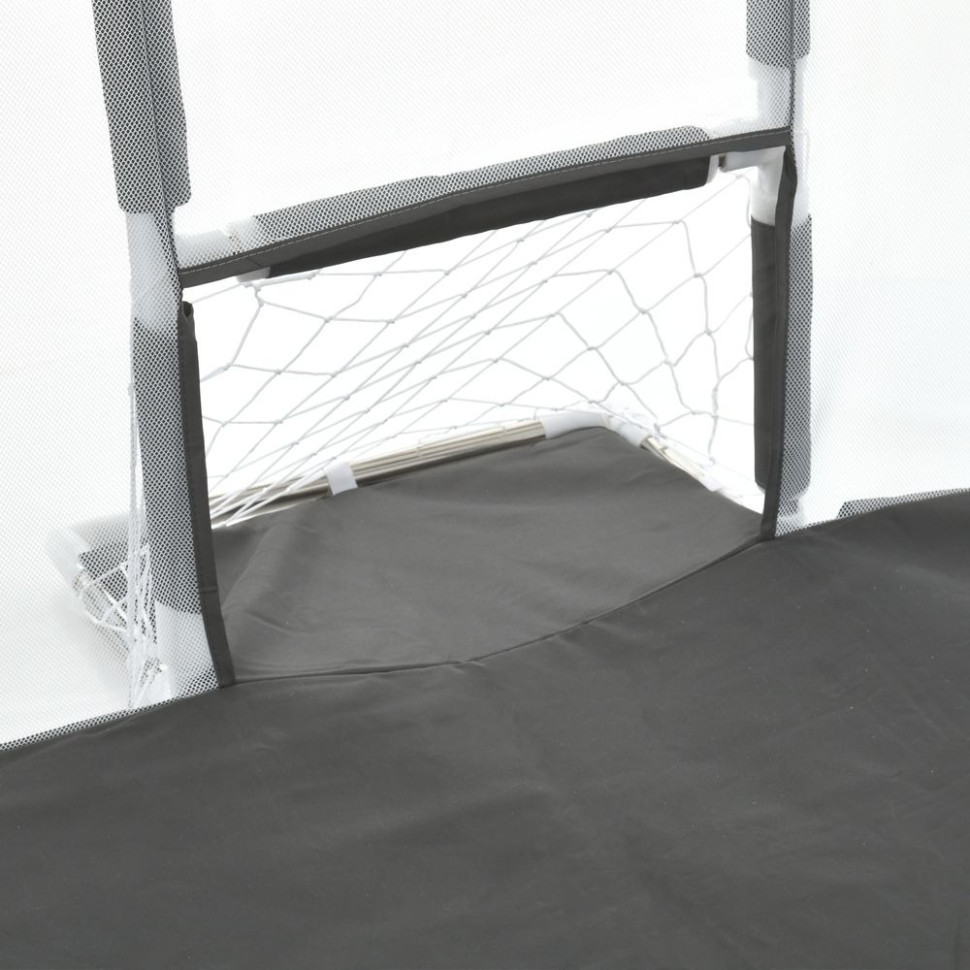 Дитячий манеж MR 1338-G, сірий, з баскетбольним кільцем Вінниця - фото 2