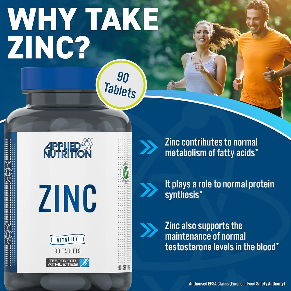 Цинк Applied Nutrition ZINC 90 TABLETS Луцк - изображение 3
