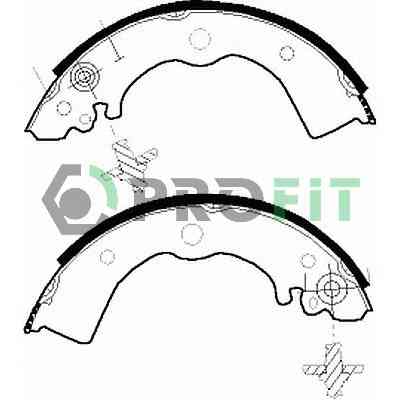 Гальмівні колодки Profit 5001-0412 Вінниця