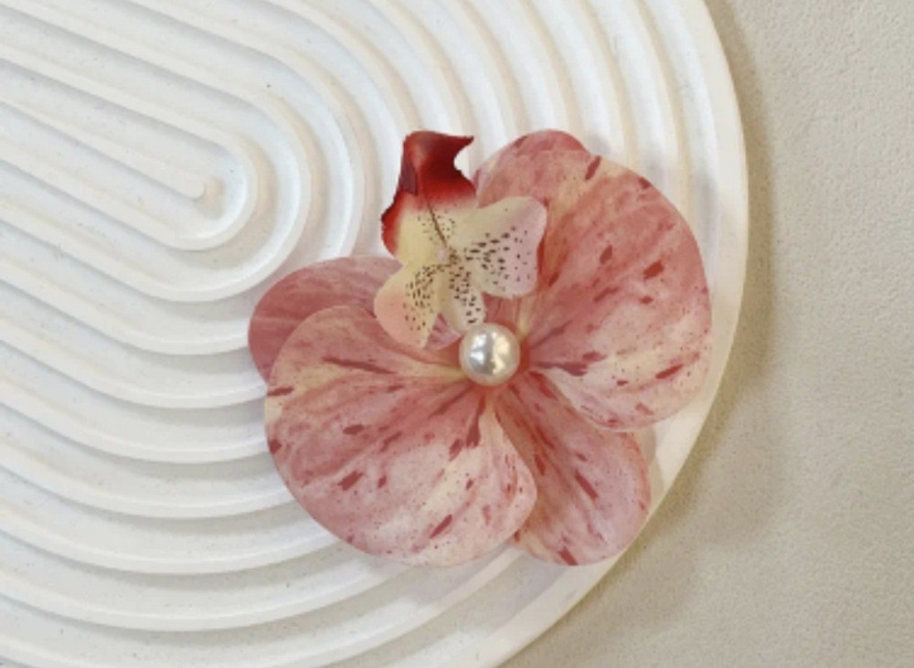 Зажим для волос Орхидея Розовый Смела - изображение 1