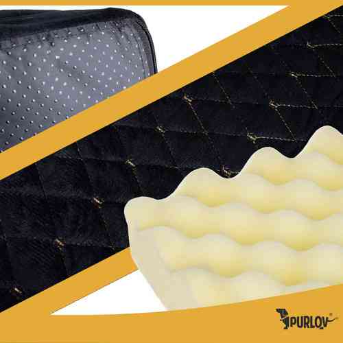 Ортопедичне ліжко м'яке для тварин 80х65 см Purlov (26915) Нововолинськ