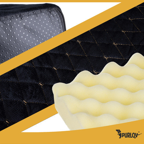 Ортопедичне ліжко м'яке для тварин 80х65 см Purlov (26915) Нововолинськ - фото 5