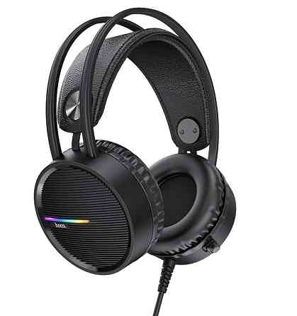 Навушники геймерські HOCO W100 Touring Gaming Hi-Res, чорні. Вінниця