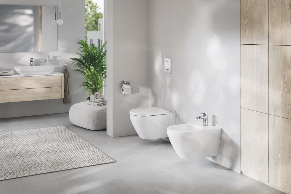 Одноважільний змішувач для біде S-розміру Grohe Cubeo   ( 1018100000 ) 24211 Харків - фото 5