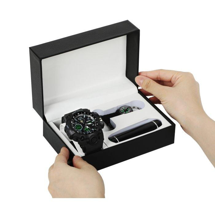 Мужские наручные часы Besta Box Peremoga Light с компасом + подарочный набор Винница - изображение 3