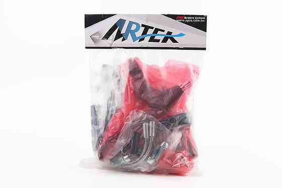 Гальмо V-brake 110мм (2 колеса) з ручками, алюмінієве, чорне 10DG/483D Киев