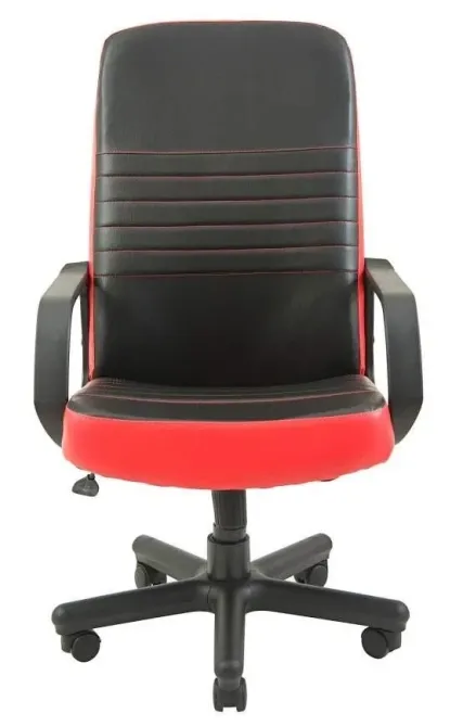 Офисное Кресло Руководителя Richman Prius Fly 2230/2210 Пластик М2 AnyFix Черно-красный Днепр - изображение 5