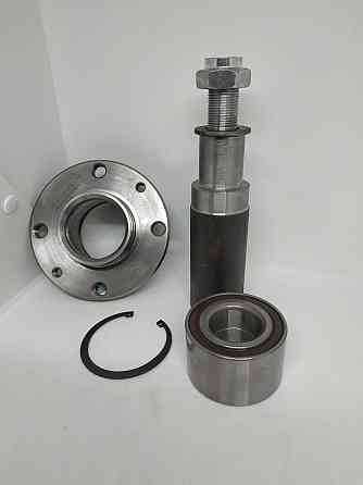 Балка для прицепа квадратная, усиленная (толщина 6 мм) со ступицами шплинтованными АТВ-155 (01Р) Винница