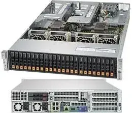 Сервер Supermicro SYS-2029U-TN24R4T - Intel® C621 LGA 3647 Xeon® 10.4 GT/s DDR4-SDRAM (SYS2029UTN24R4T) Київ