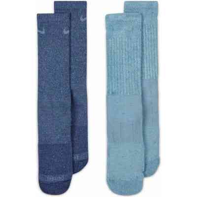 Шкарпетки Nike U NK EVERYDAY PLUS CUSH CREW 2PR DM7086-903 38-42 2 пари Синій/Блакитний (195244785346) Вінниця