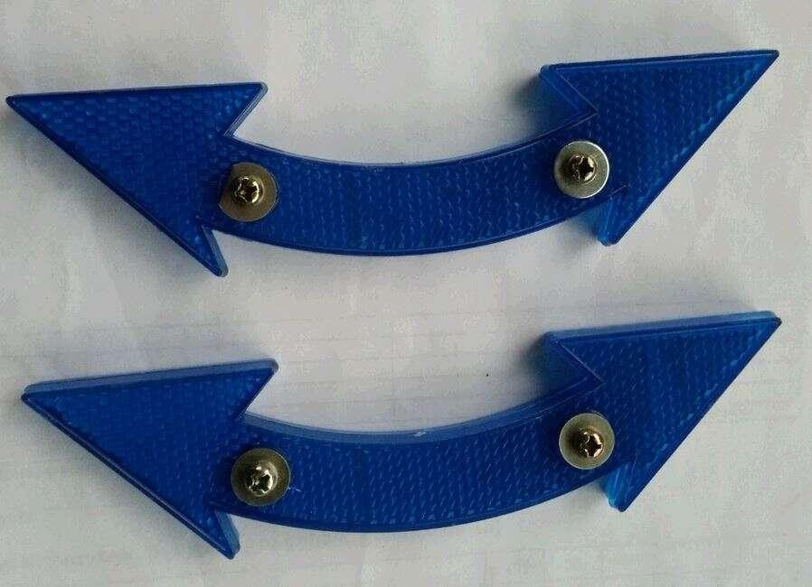 Светоотражатель   велосипедный   (катафот)   (2шт)   (синие) Мукачево - изображение 1