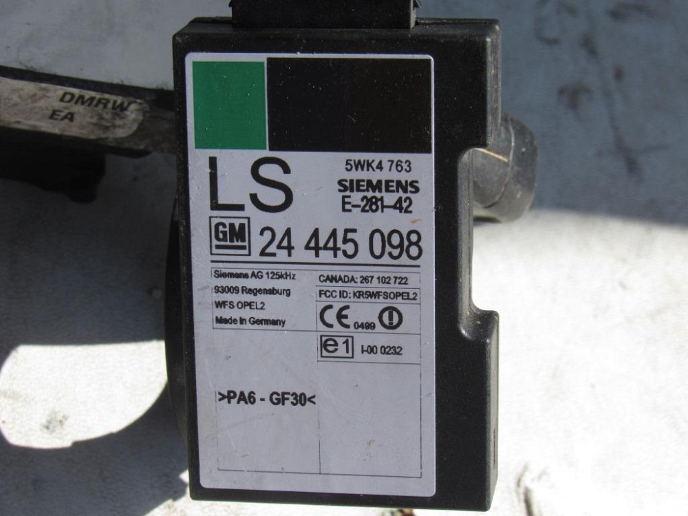 Блок керування двигуном + імобілайзер Opel Combo 1.7 cdti 2001-2012 Ковель - фото 2