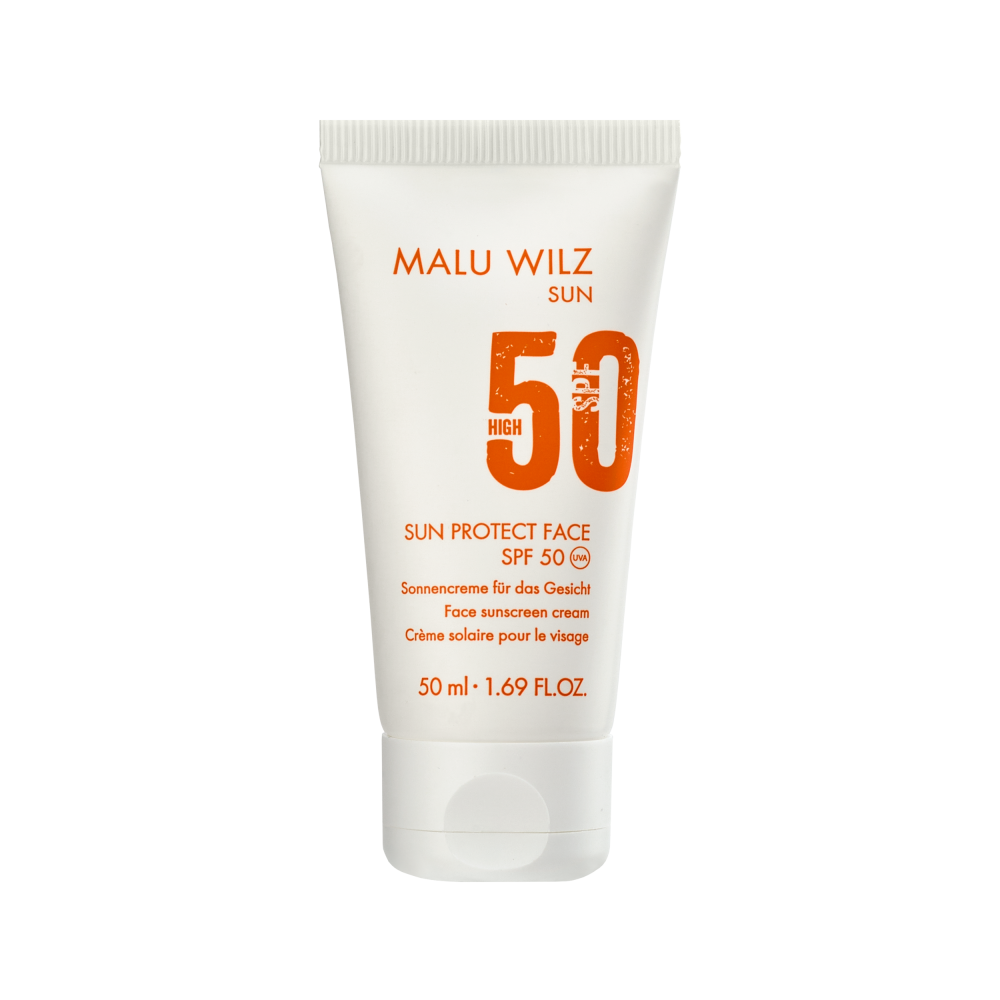 Солнцезащитный крем для лица SPF 50 Malu Wilz 50 мл Киев - изображение 1