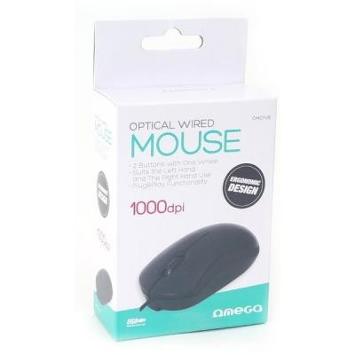 Мишка Omega OM-07 3D optical black (OM07VB) Вінниця - фото 4