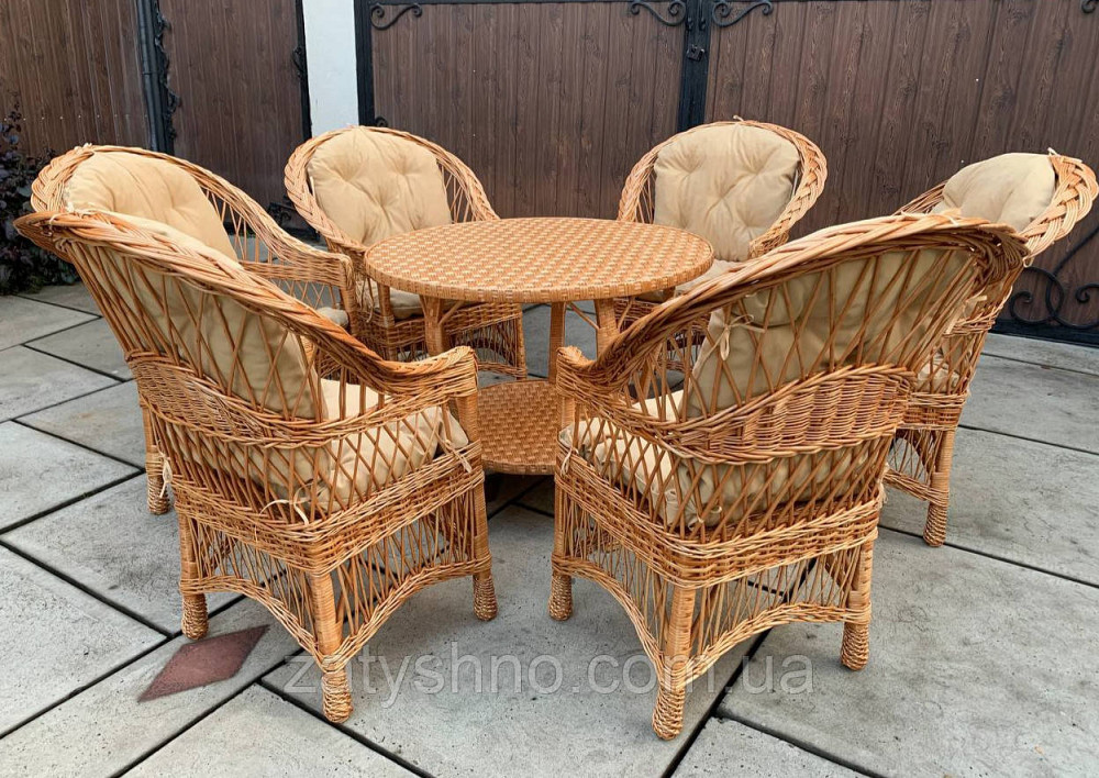 Садовая мебель, большой набор с креслами и столом Киев - изображение 3