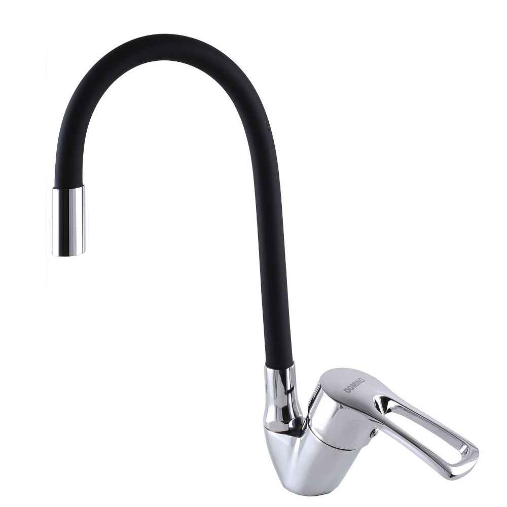 Змішувач для кухні DOMINO SIRIUS DSV-203SLR-Black Луцк - изображение 3