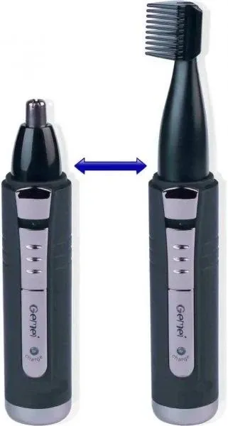 Акумуляторний Тример для носа та вух GEMEI GM-3109 2в1 2 насадки, гострі леза Одеса - фото 2