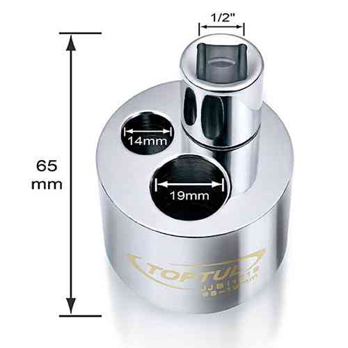Шпилькокрут унівepcaльний 6-19 мм TOPTUL JJBI1619 Одеса