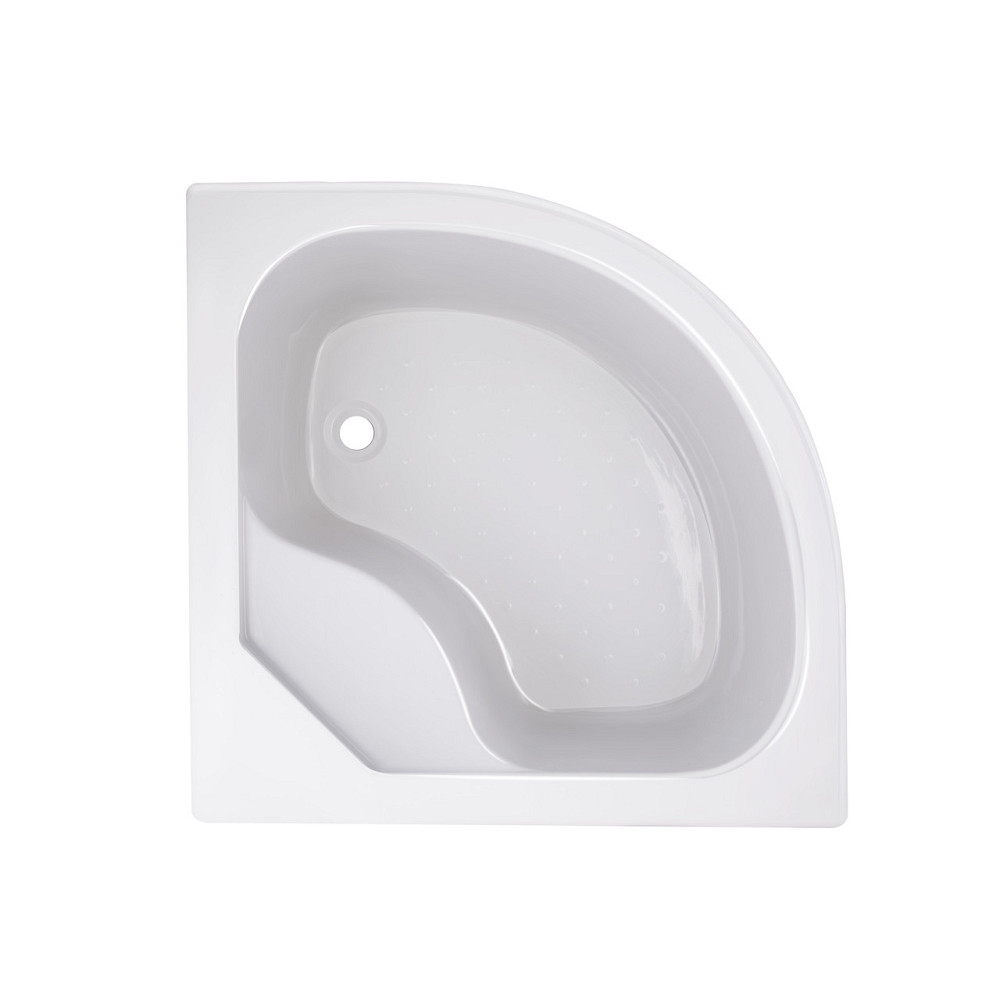 Lidz Latwa SC80x80.SAT.HIGH.FR Душова кабіна напівкругла, скло Frost 4 мм + Lidz Душовий піддон KAPIELKA ST80x80x41, з панеллю Київ - фото 20