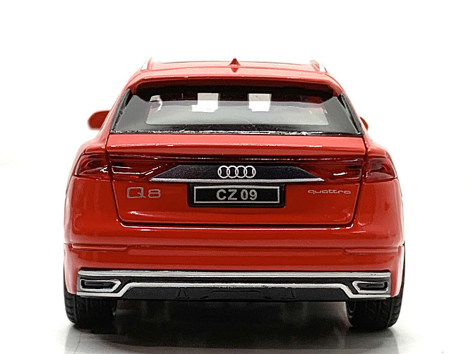 Машина Автосвіт Audi Q8 інерційна масштаб 1:32 відчиняються двері капот багажник 15 см Червона (AP-1732) Чернігів - фото 8