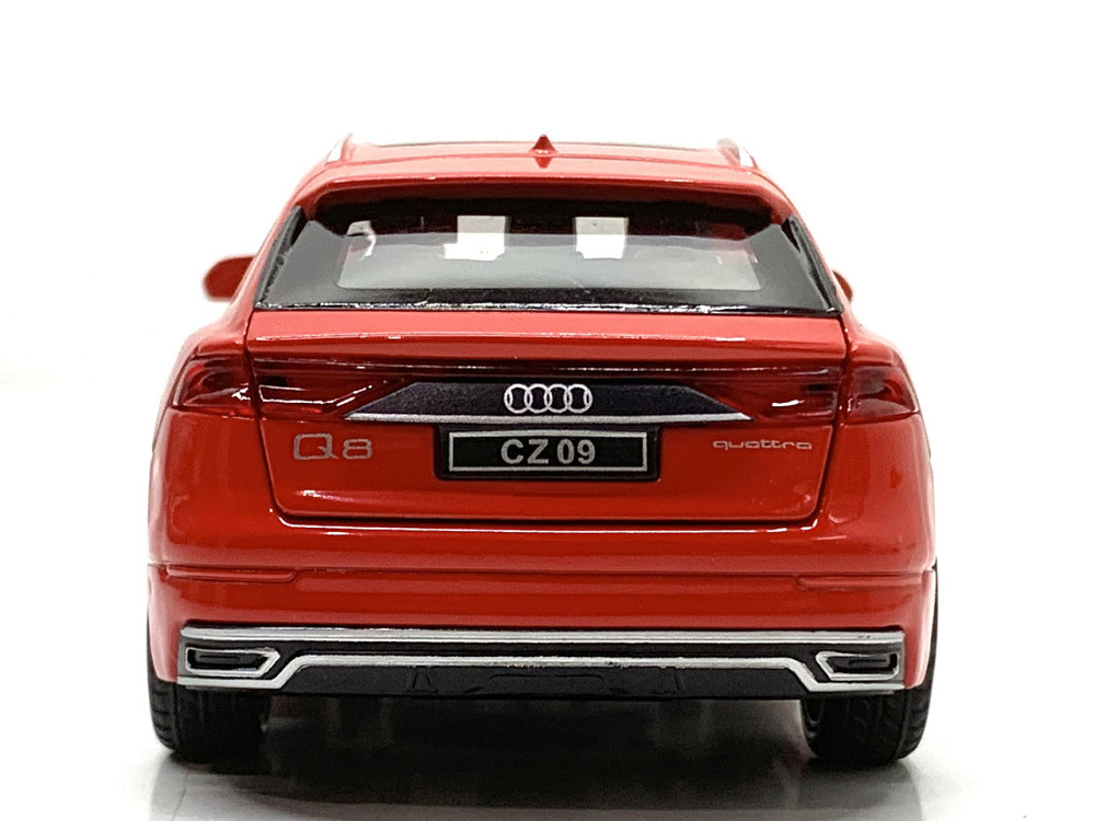 Машина Автосвіт Audi Q8 інерційна масштаб 1:32 відчиняються двері капот багажник 15 см Червона (AP-1732) Чернигов - изображение 8