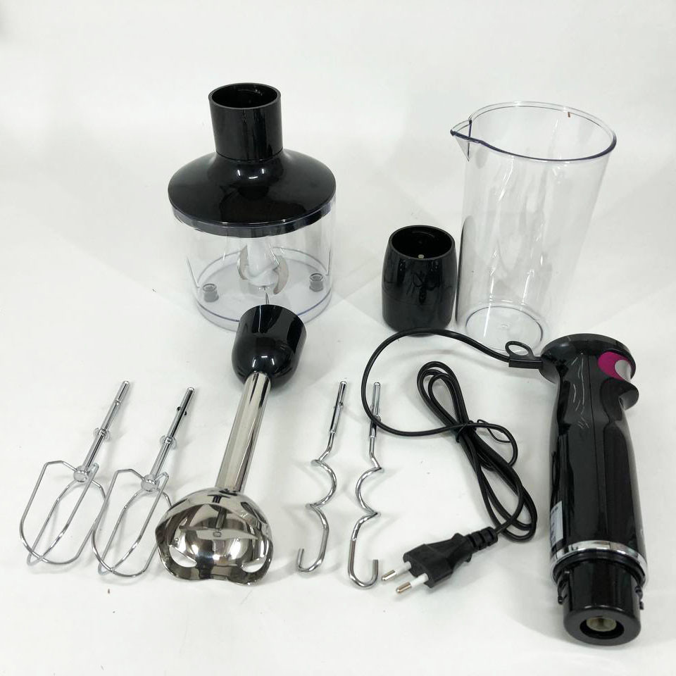 Блендер для крему і соусу, Занурювальний блендер з чашею Кухонний занурювальний з насадками XJ-38 Івано-Франківськ - фото 5