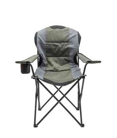 Кресло раскладное NeRest Турист NR-34, серое с хаки Киев