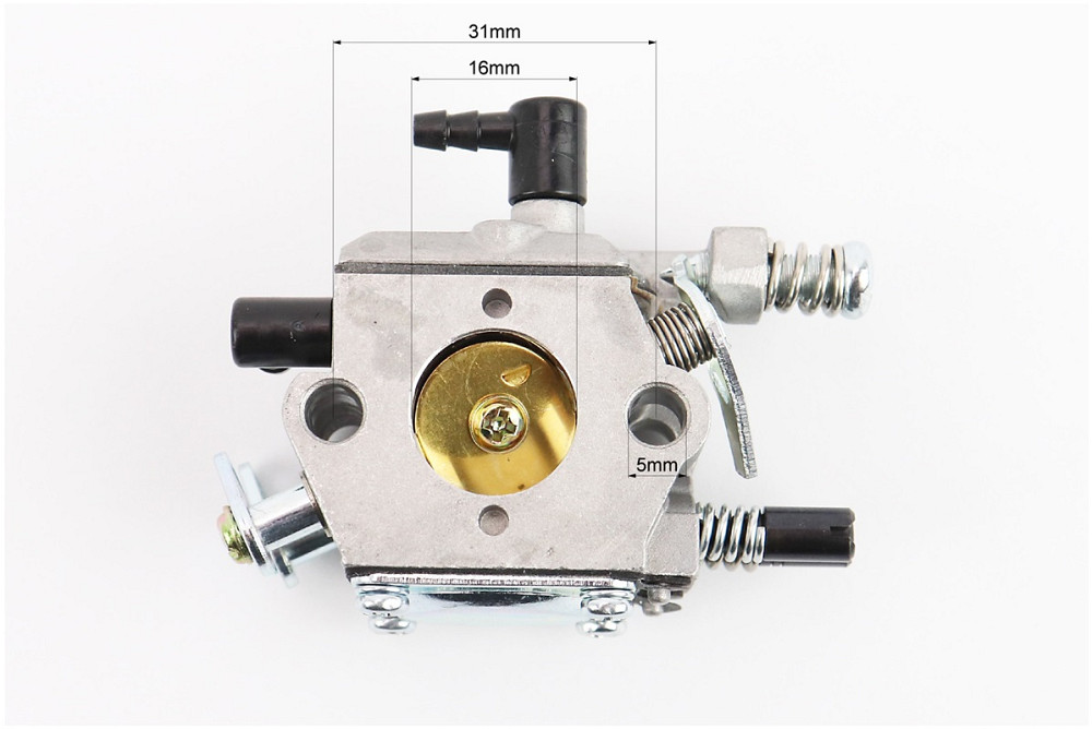 Карбюратор 4500/5200, пластикові штуцери Київ - фото 3