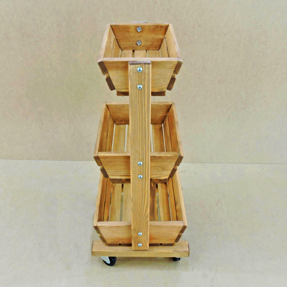 Лоток для овочів і фруктів "Окра" на коліщатках мускат Миколаїв - фото 6