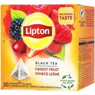 Чай Lipton чорний "Forest fruit" 20 пакетиків (5063270110881) Вінниця