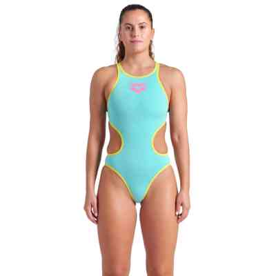 Купальник Arena One Biglogo One Piece 001198-839 блакитний 36 (3468337477662) Вінниця