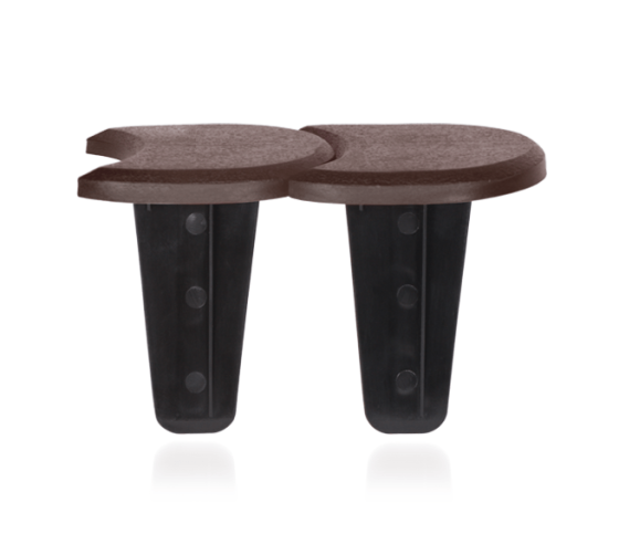 Палісад садовий Prosperplast Flat, коричневий, 3,8 м Київ
