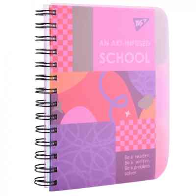 Блокнот Yes В6 Art-infused 144 листа пластиковая обложка (681989) Винница