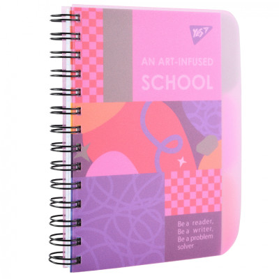 Блокнот Yes В6 Art-infused 144 листа пластиковая обложка (681989) Винница - изображение 3