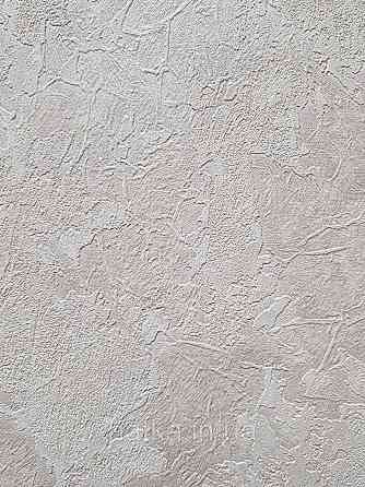 Шпалери вініл на флізеліні гарячого тиснення DU&KA King1.06х10 під штукатурку глянсові текстурні світло-беж Київ