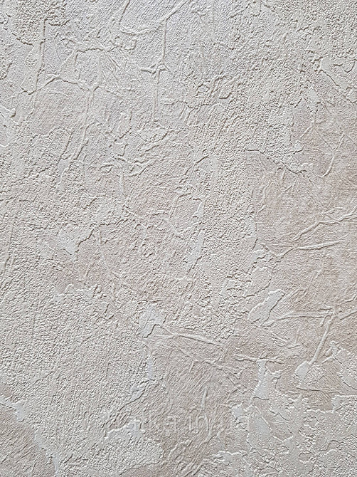 Шпалери вініл на флізеліні гарячого тиснення DU&KA King1.06х10 під штукатурку глянсові текстурні світло-беж Київ - фото 1