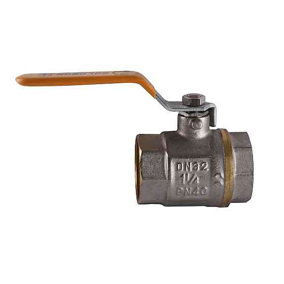 Кран шаровый прямой SOLOMON 1 1/4″ ВВ ЖР PN40 В1001 (000001495) Киев