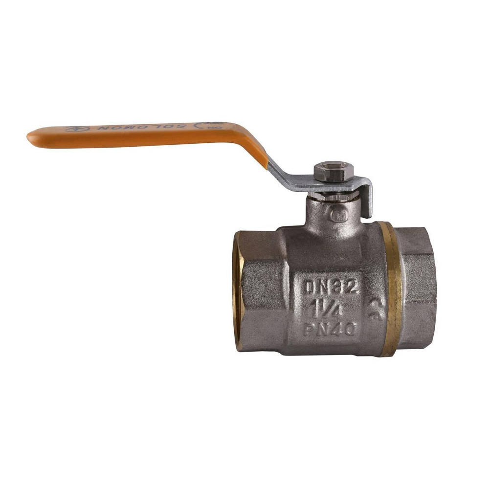 Кран шаровый прямой SOLOMON 1 1/4″ ВВ ЖР PN40 В1001 (000001495) Киев - изображение 2