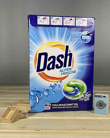 Капсули для прання 🌟 Dash Alpine Frische: Ваша Секретна Сила Чистоти! 🧼✨ Київ