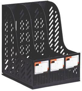 Лоток вертикальний 3в1 "Norma" 7021 чорний, шт Київ - фото 1