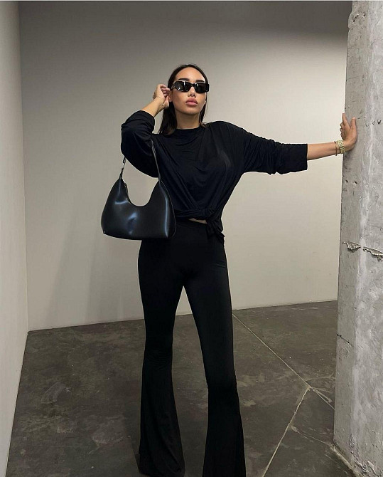 Жіночі базові штани кльош з дайвінгу Одеса - фото 3